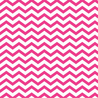 Dark Pink Chevron pattern with white background on 12x12 cardstock - American Crafts