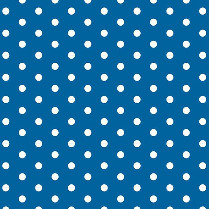 12x12 patterned cardstock with white dots on navy blue background - American Crafts