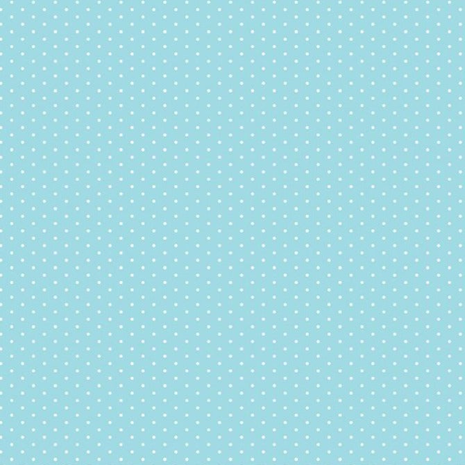 Multi-Colored (Side A - sky blue chevron, or zig-zag, stripes, on white background, Side B - tiny white dots on pastel blue background)