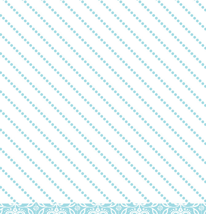 Diagonal Dot reverse of 12x12 SKY BLUE Damask from American Crafts