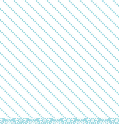 Diagonal Dot reverse of 12x12 SKY BLUE Damask from American Crafts