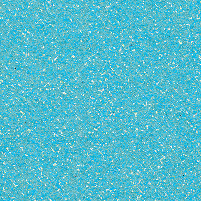 SPARKLING WATER aqua blue glitter cardstock by core'dinations® - 12x12 - heavyweight 80 lb - heavy glitter on matching core color