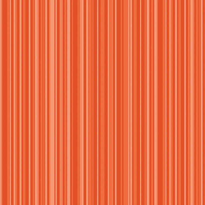 Multi-Colored (dark orange stripes on orange background)