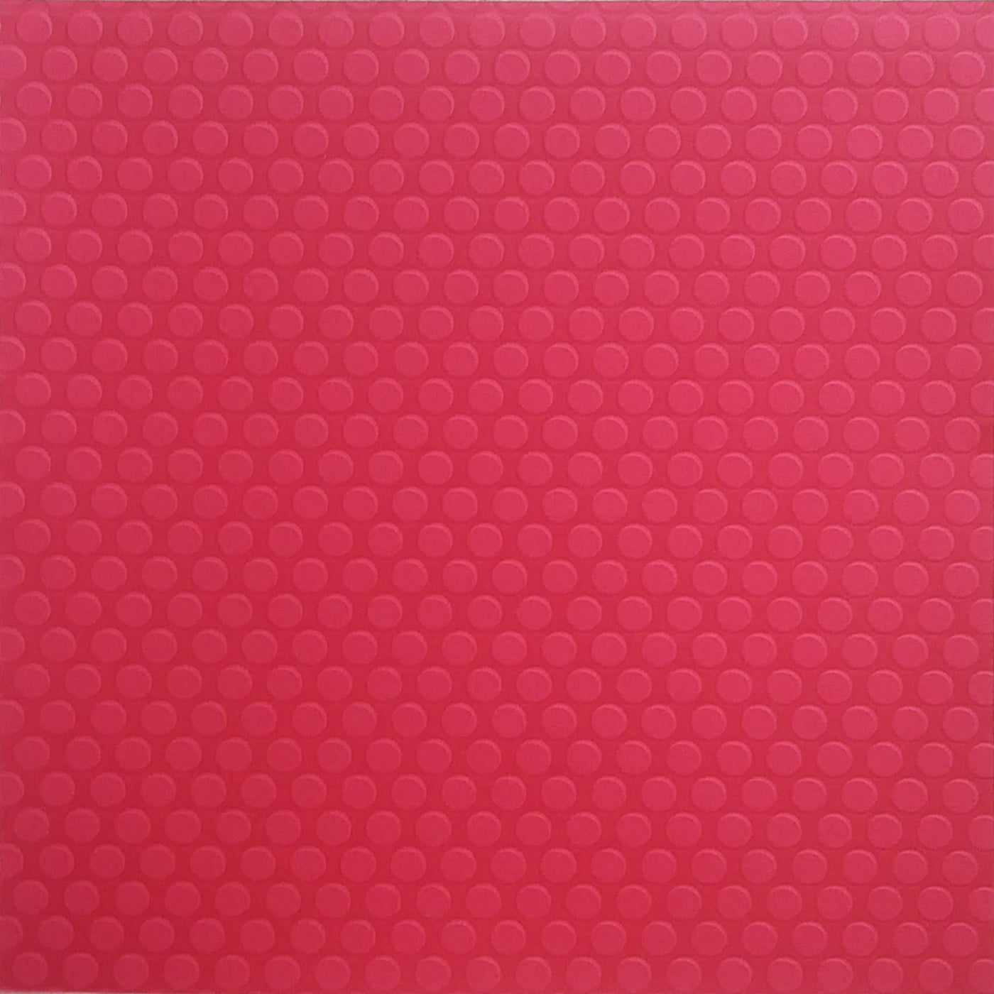 Red Embossed Dots - 12x12 Cardstock - Recollections Single