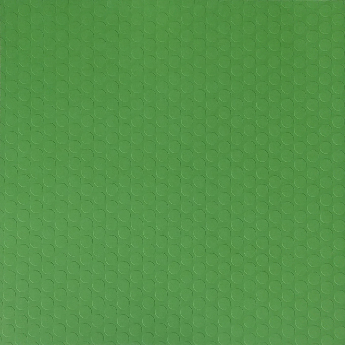 12x12 green cardstock with color-on-color embossed dots - Recollections Signature