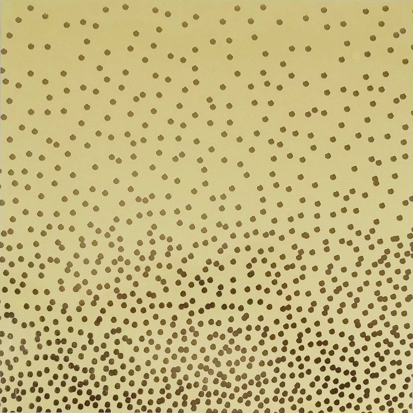 GOLD FOIL DOTS - 12x12 Cardstock - Recollections