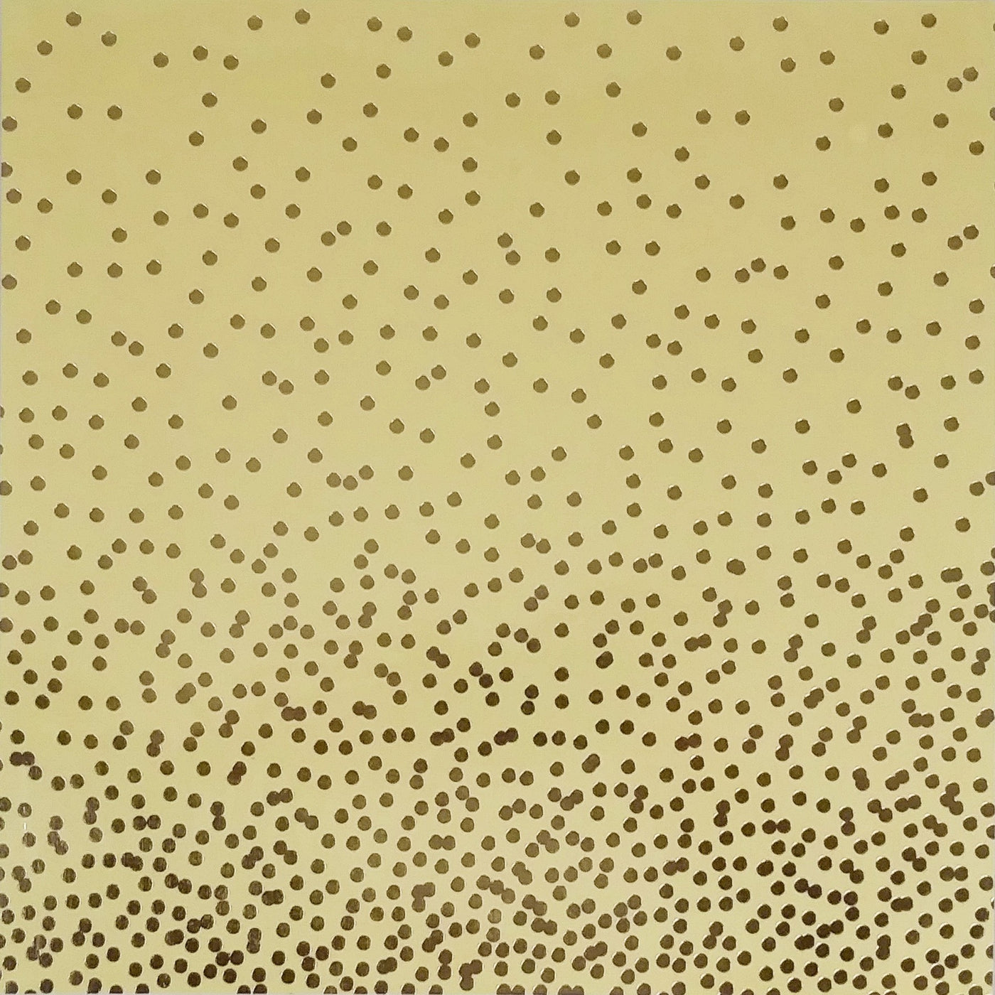 Gold Dots on Chiffon 12x12 Cardstock - Recollections