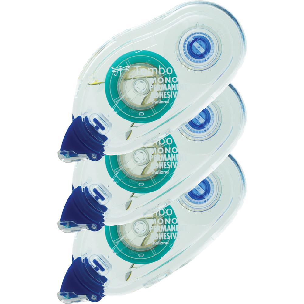 Mono Refill Value Pack includes three refill cartridges for  Tombow Adhesive Applicator