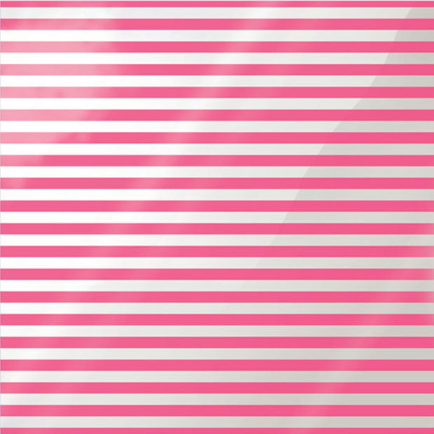Neon Pink Stripes on 12x12 clear acetate sheet by We R Memory Keepers