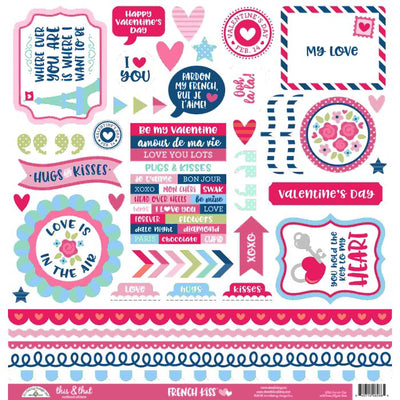 FRENCH KISS 12x12 Collection Kit - Doodlebug Design