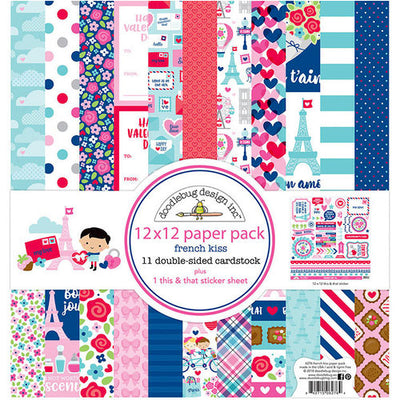FRENCH KISS 12x12 Collection Kit - Doodlebug Design