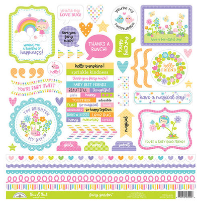 FAIRY GARDEN 12x12 Collection Kit - Doodlebug Design