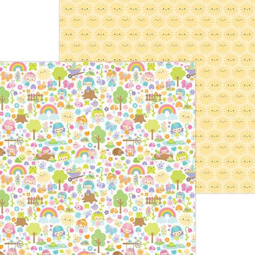 FAIRY GARDEN 12x12 Collection Kit - Doodlebug Design