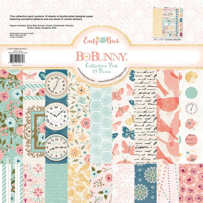 Early Bird 18 pc collection pack from BoBunny Press