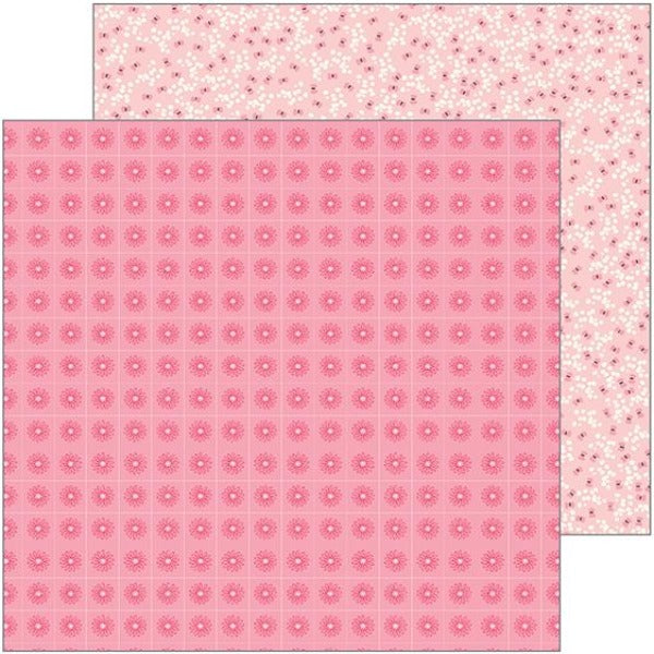 DAISY QUILT - 12x12 Double-Sided Patterned Cardstock - Pebbles