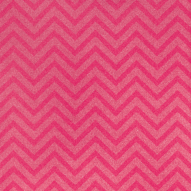 ROUGE CHEVRON (sparkly, pink glitter chevron on light pink glitter background)