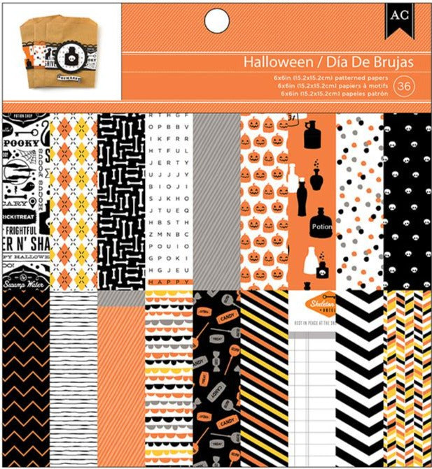 HALLOWEEN 6x6 Paper Pad - American Crafts