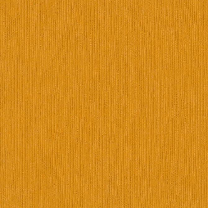 Bazzill Basics AMBER yellow-orange cardstock - 12x12 inch - 80 lb - textured scrapbook paper