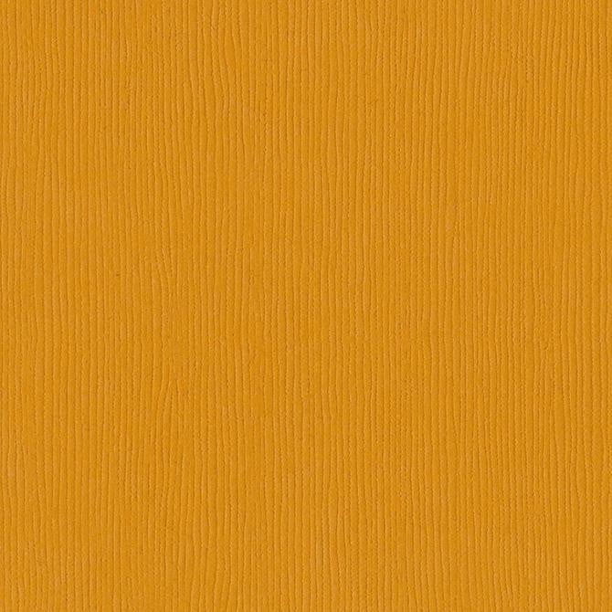 Bazzill Basics AMBER yellow-orange cardstock - 12x12 inch - 80 lb - textured scrapbook paper