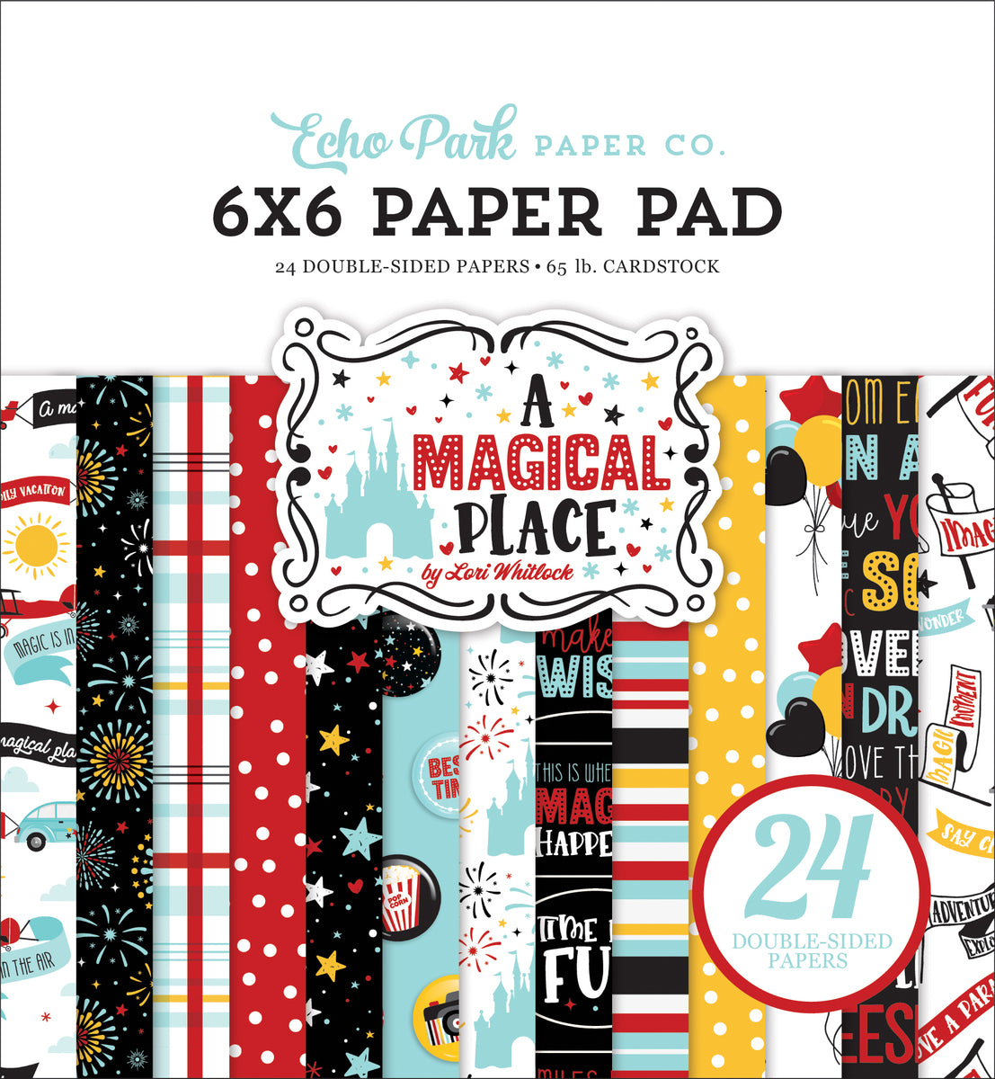 A Magical Place 6x6 patterned paper pad from Echo Park Paper