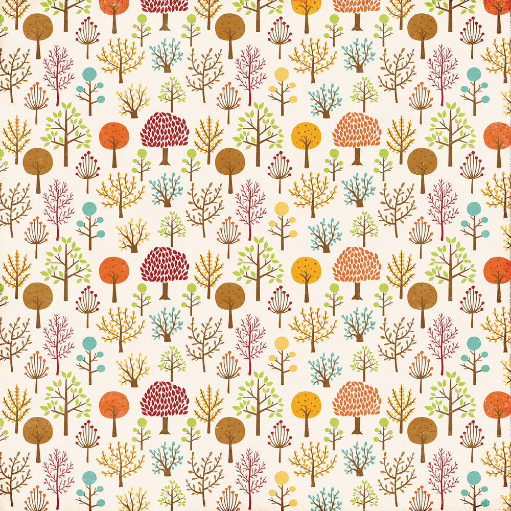 WOODLAND WALK - 12x12 Double-Sided Patterned Paper - Echo Park