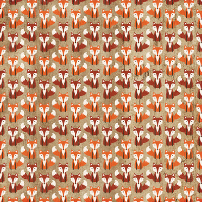 SILLY FOX - 12x12 Double-Sided Patterned Paper - Echo Park