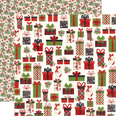 Jolly Present - 12x12 double-sided patterned paper from Echo Park