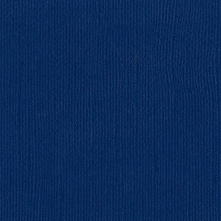 Bazzill Basics ARCTIC dark blue cardstock - 12x12 inch - 80 lb - textured scrapbook paper by Bazzill Basics