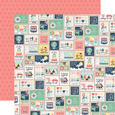 AWAY WE GO 12x12 Collection Kit - Echo Park