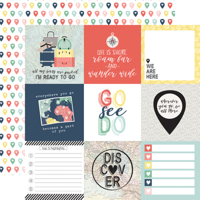 AWAY WE GO 12x12 Collection Kit - Echo Park