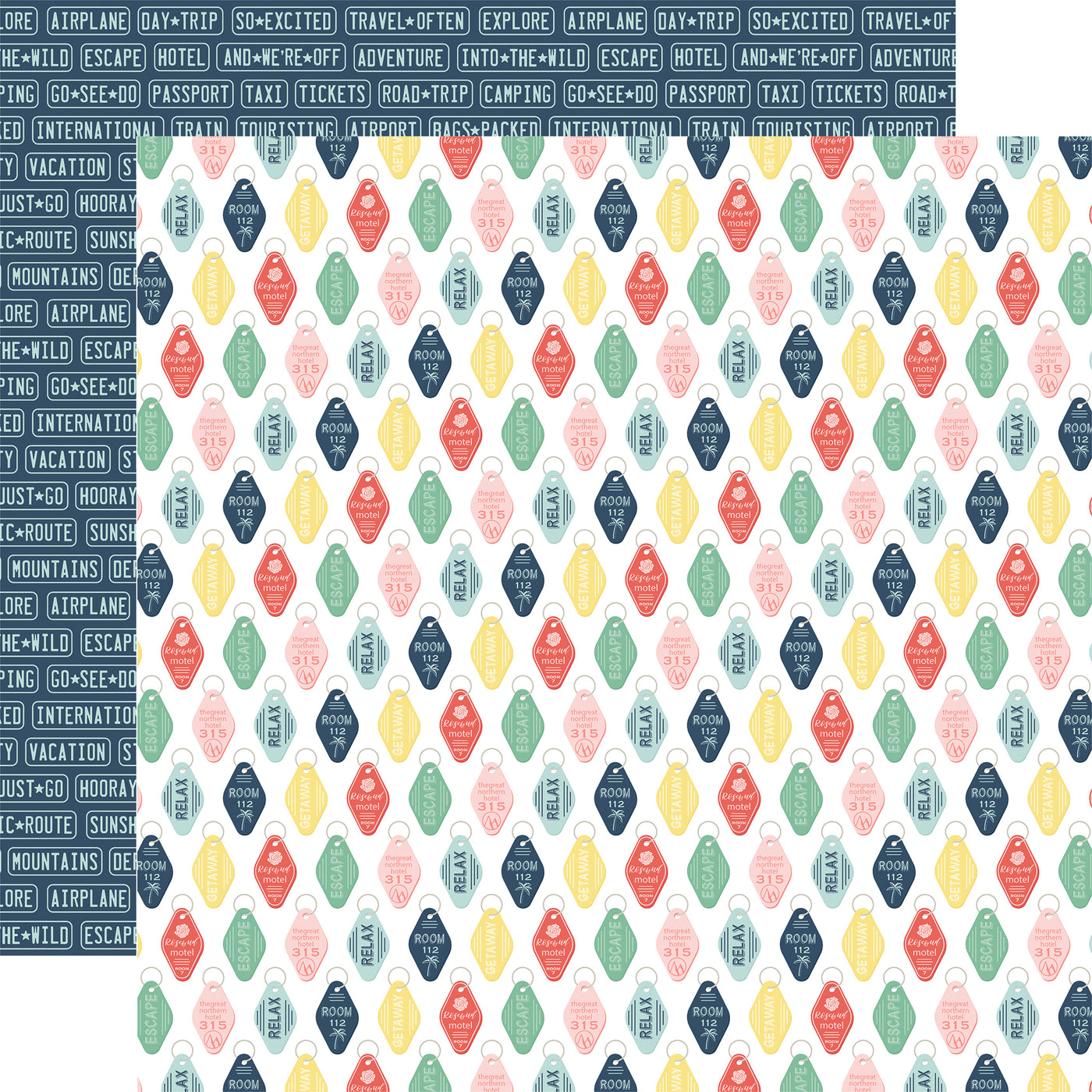 AWAY WE GO 12x12 Collection Kit - Echo Park