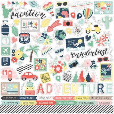 AWAY WE GO 12x12 Collection Kit - Echo Park