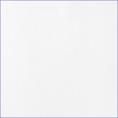 White cardstock - 12x12 inch - 80 lb - textured scrapbook paper - American Crafts