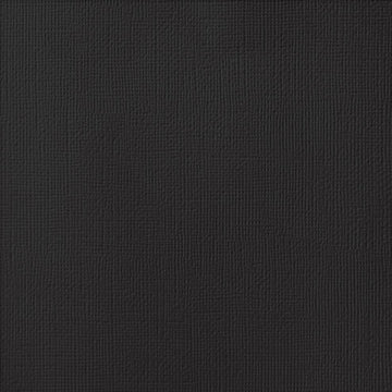 Black Cardstock - 12x12 inch - 80 lb - textured cardstock - American Crafts scrapbook paper