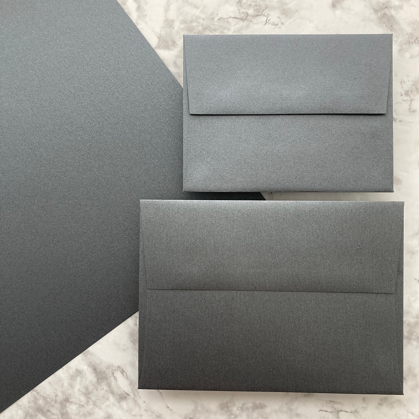 ANTHRACITE Stardream Envelope Neenah The 12x12 Cardstock Shop