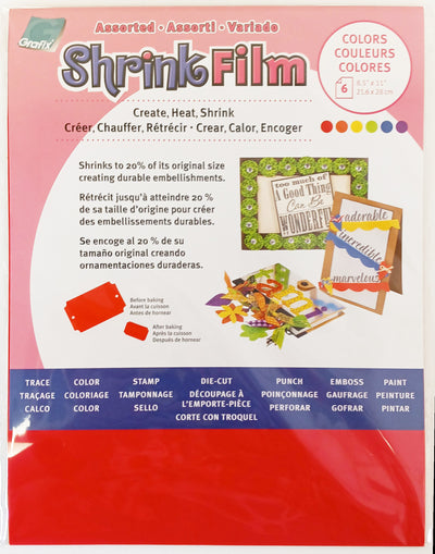 SHRINK FILM  - Nine Different Types - Grafix