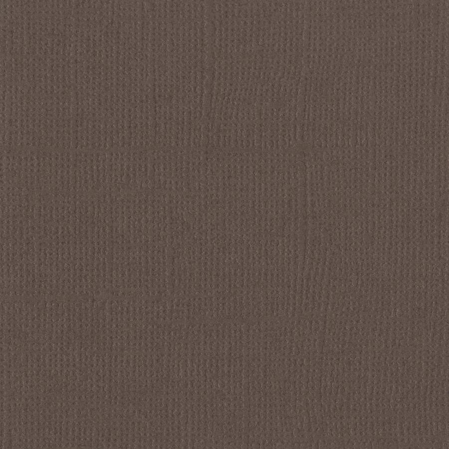 Bazzill Basics BARK brown cardstock - 12x12 inch - 80 lb - textured scrapbook paper