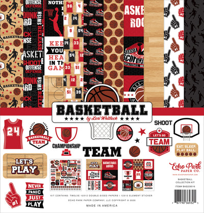 Basketball 12x12 Collection Kit from Echo Park Paper