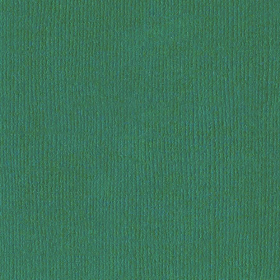 BAZZILL GREEN cardstock - 12x12 inch - 80 lb - textured scrapbook paper