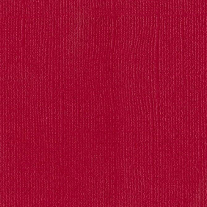 Bazzill Basics BAZZILL RED cardstock - 12x12 inch - 80 lb - textured scrapbook paper