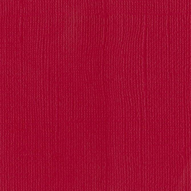 Bazzill Basics BAZZILL RED cardstock - 12x12 inch - 80 lb - textured scrapbook paper