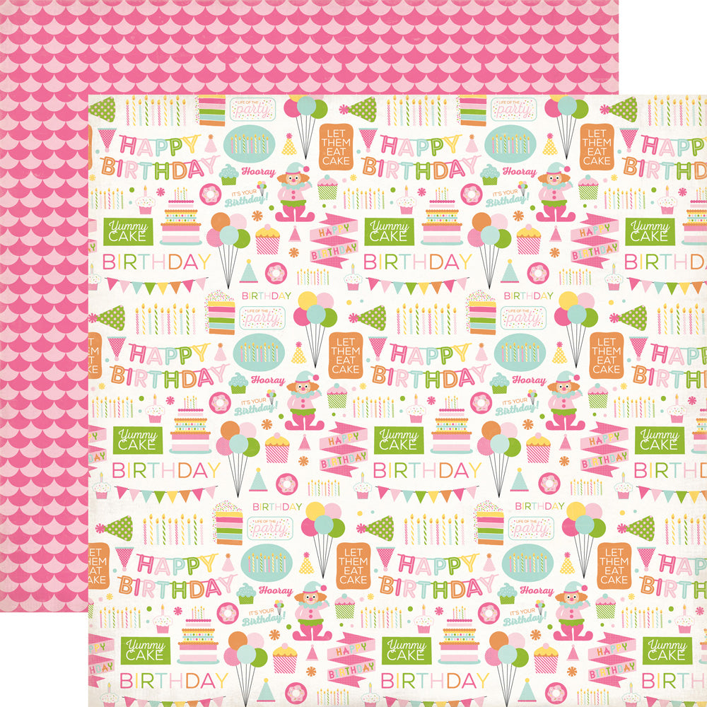 BIRTHDAY WISHES GIRL 12x12 Collection Kit - Echo Park