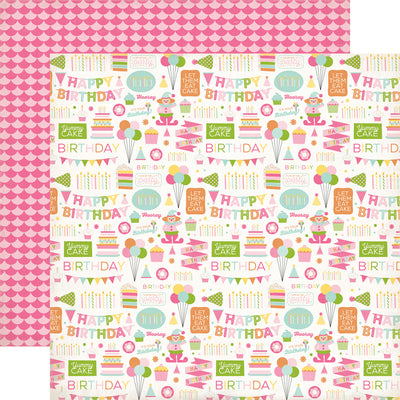 BIRTHDAY WISHES GIRL 12x12 Collection Kit - Echo Park