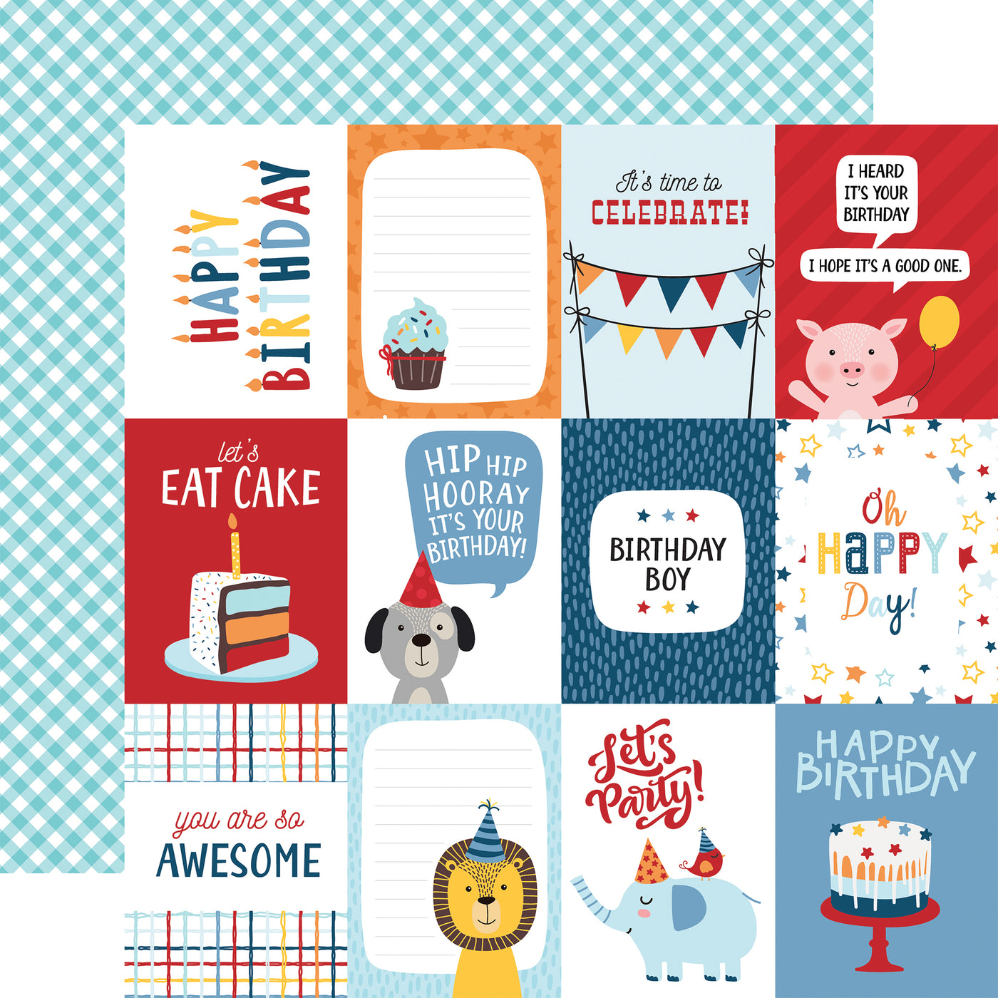 BIRTHDAY BOY 12x12 Collection Kit - Echo Park