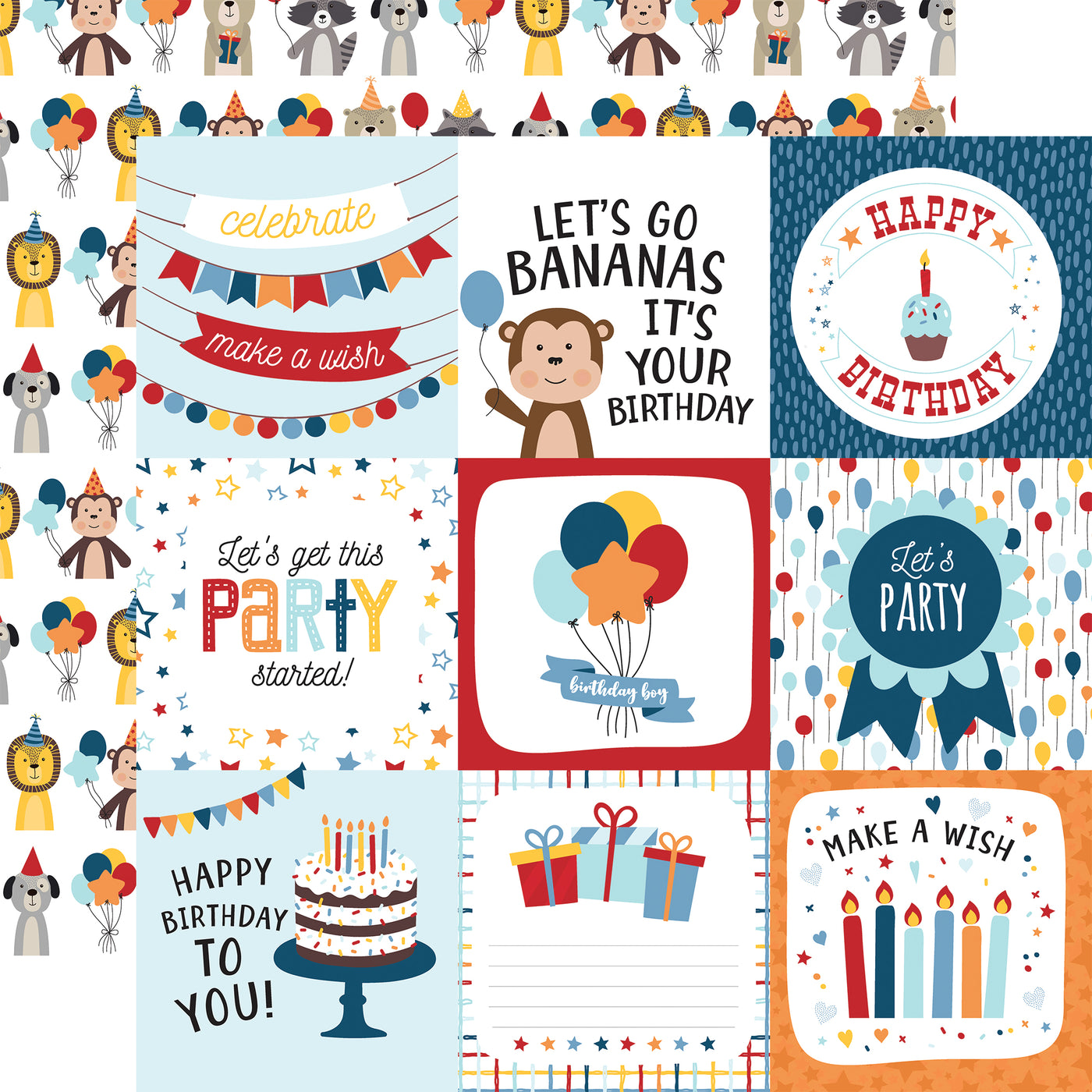 BIRTHDAY BOY 12x12 Collection Kit - Echo Park