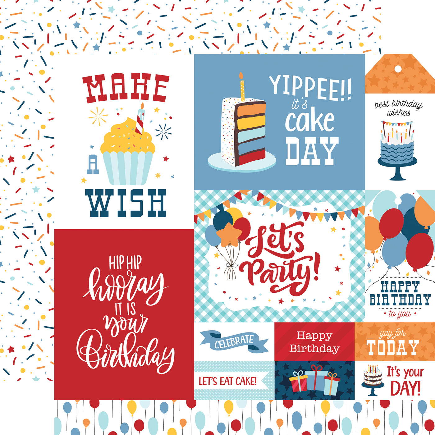 BIRTHDAY BOY 12x12 Collection Kit - Echo Park