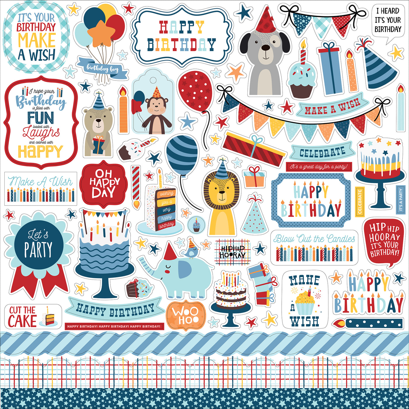 BIRTHDAY BOY 12x12 Collection Kit - Echo Park