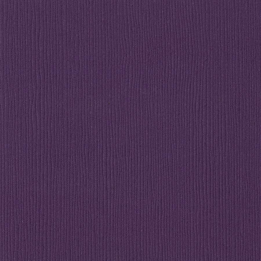 Bazzill Basics BOUQUET purple cardstock - 12x12 inch - 80 lb - textured scrapbook paper