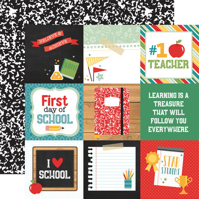 BACK TO SCHOOL 12x12 Collection Kit - Echo Park