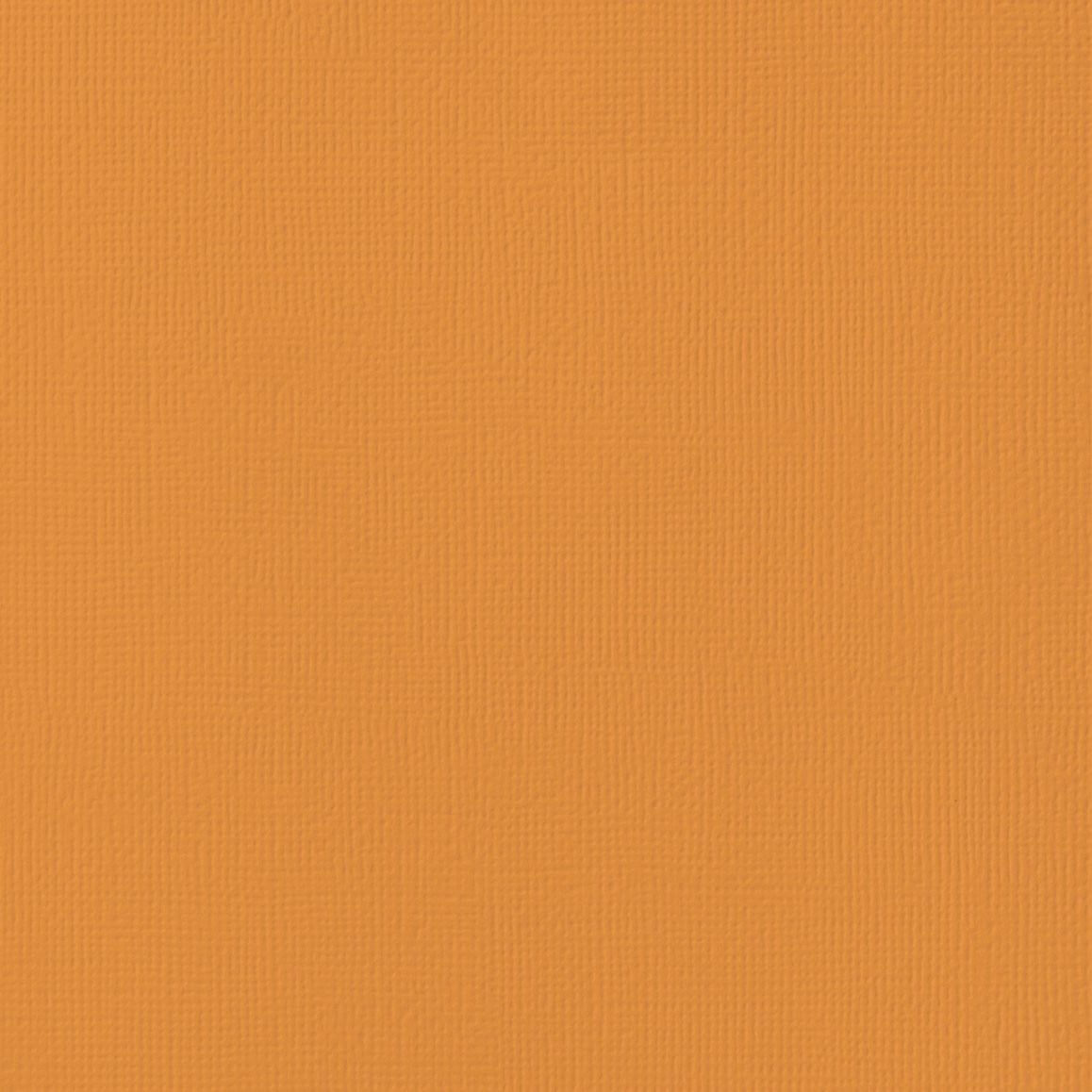 BUTTERSCOTCH 12x12 Orangeish Cardstock AC Textured Scrapbook Paper